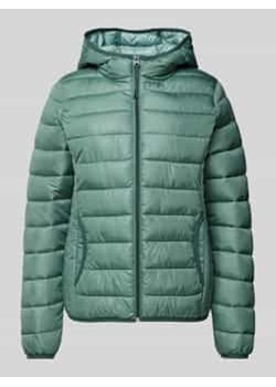 Kurtka pikowana z kapturem ze sklepu Peek&Cloppenburg  w kategorii Kurtki damskie - zdjęcie 177861115