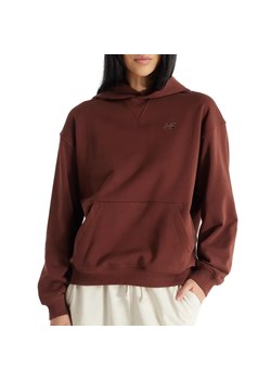 Bluza New Balance WT41537ROK - brązowa ze sklepu streetstyle24.pl w kategorii Bluzy damskie - zdjęcie 177862205