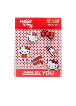 Przypinki Crocs Jibbitz Hello Kitty 5PCK 10012664 - multikolor ze sklepu streetstyle24.pl w kategorii Przypinki - zdjęcie 177862245