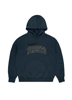 Bluza Prosto Hoodie College99 KL242MSWE2062 - granatowa ze sklepu streetstyle24.pl w kategorii Bluzy męskie - zdjęcie 177862406