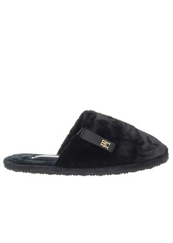 Klapki Tommy Hilfiger Comfort Home Slipper FW0FW08138-BDS - czarne ze sklepu streetstyle24.pl w kategorii Kapcie damskie - zdjęcie 177862409