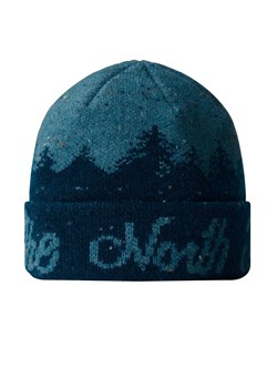 Czapka The North Face Cabin Mountainscape 0A887V4OJ1 - granatowa ze sklepu streetstyle24.pl w kategorii Czapki zimowe męskie - zdjęcie 177862468