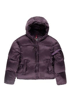 Kurtka Alpha Industries Cloud Puffer Bomber 148006719 - fioletowa ze sklepu streetstyle24.pl w kategorii Kurtki damskie - zdjęcie 177862487