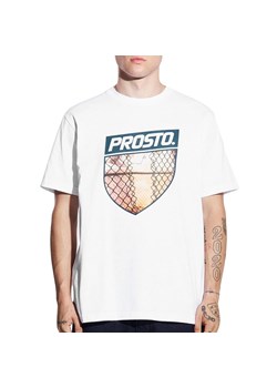 Koszulka Prosto Skizzle KL242MTEE1181 - biała ze sklepu streetstyle24.pl w kategorii T-shirty męskie - zdjęcie 177862538