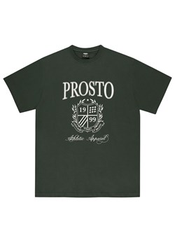 Koszulka Prosto Haxer KL242MTEE1081 - zielona ze sklepu streetstyle24.pl w kategorii T-shirty męskie - zdjęcie 177862609