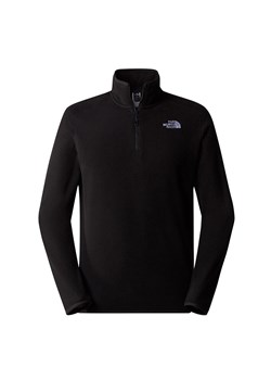 Bluza The North Face 100 Glacier 1/4 Zip Fleece 0A855W4H01 - czarna ze sklepu streetstyle24.pl w kategorii Bluzy męskie - zdjęcie 177862658