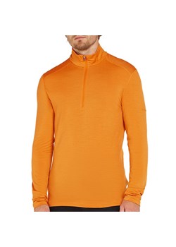 Koszulka Icebreaker Merino 200 Oasis Long Sleeve Half Zip Thermal B0436701K1 - pomarańczowa ze sklepu streetstyle24.pl w kategorii T-shirty męskie - zdjęcie 177862709