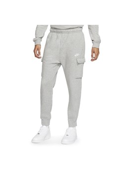 Spodnie Nike Sportswear Club Fleece CD3129-063 - szare ze sklepu streetstyle24.pl w kategorii Spodnie męskie - zdjęcie 177862745