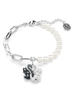 Swarovski Bransoletka Swan 5705720 Biały ze sklepu MODIVO w kategorii Bransoletki - zdjęcie 177864137