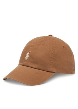 Polo Ralph Lauren Czapka z daszkiem 211912843053 Brązowy ze sklepu MODIVO w kategorii Czapki z daszkiem damskie - zdjęcie 177865387