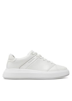 Calvin Klein Sneakersy HW0HW02218 Biały ze sklepu MODIVO w kategorii Buty sportowe damskie - zdjęcie 177869065