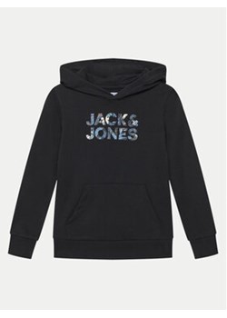 Jack&Jones Junior Bluza 12268859 Czarny Relaxed Fit ze sklepu MODIVO w kategorii Bluzy chłopięce - zdjęcie 177871827