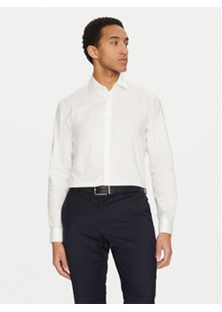 Calvin Klein Koszula K10K107889 Biały Regular Fit ze sklepu MODIVO w kategorii Koszule męskie - zdjęcie 177874348