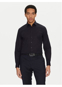 Calvin Klein Koszula K10K109509 Granatowy Slim Fit ze sklepu MODIVO w kategorii Koszule męskie - zdjęcie 177874956