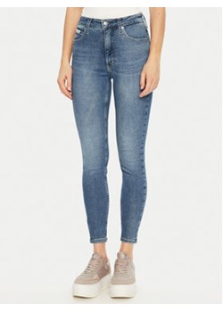 Calvin Klein Jeans Jeansy J20J224522 Niebieski Super Skinny Fit ze sklepu MODIVO w kategorii Jeansy damskie - zdjęcie 177875457