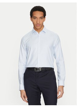 Calvin Klein Koszula K10K114302 Błękitny Slim Fit ze sklepu MODIVO w kategorii Koszule męskie - zdjęcie 177875789