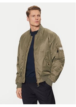 Guess Jeans Kurtka bomber M5RL81 WHAA2 Khaki Regular Fit ze sklepu MODIVO w kategorii Kurtki męskie - zdjęcie 177876347