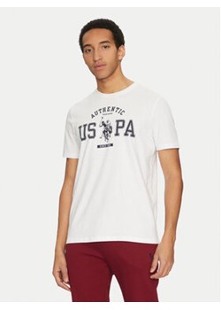 U.S. Polo Assn. T-Shirt MUP4083 Biały Regular Fit ze sklepu MODIVO w kategorii T-shirty męskie - zdjęcie 177878638