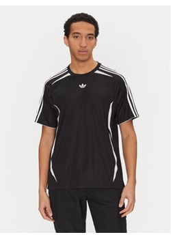 adidas T-Shirt adicolor Teamgeist JC6229 Czarny Loose Fit ze sklepu MODIVO w kategorii T-shirty męskie - zdjęcie 177881226