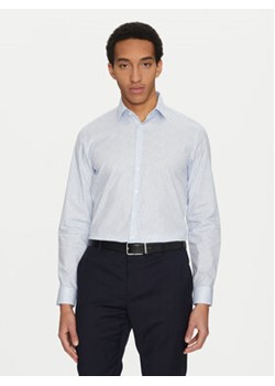 Calvin Klein Koszula K10K114314 Błękitny Slim Fit ze sklepu MODIVO w kategorii Koszule męskie - zdjęcie 177881469