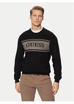 Guess Sweter M5RR13 Z3KK2 Czarny Regular Fit ze sklepu MODIVO w kategorii Swetry męskie - zdjęcie 177882286