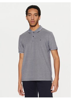 Calvin Klein Polo K10K114475 Granatowy Regular Fit ze sklepu MODIVO w kategorii T-shirty męskie - zdjęcie 177882329