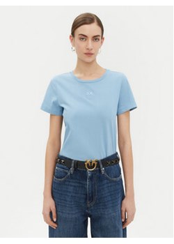 PINKO T-Shirt 100355 A2HN Niebieski Regular Fit ze sklepu MODIVO w kategorii Bluzki damskie - zdjęcie 177884328