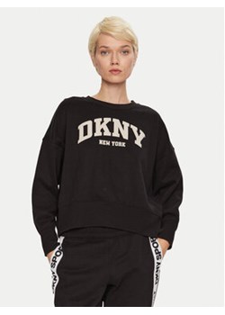 DKNY Sport Bluza DP4T9944 Czarny Loose Fit ze sklepu MODIVO w kategorii Bluzy damskie - zdjęcie 177884649