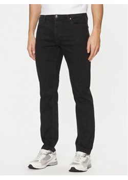 Jack&Jones Jeansy Mike 12246951 Czarny Tapered Fit ze sklepu MODIVO w kategorii Jeansy męskie - zdjęcie 177886225