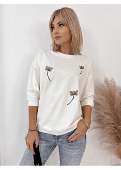 bluzka canded ecru one size ze sklepu UBRA w kategorii Bluzki damskie - zdjęcie 177891775