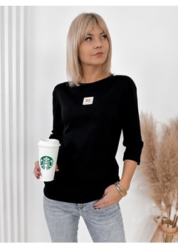 bluzka lastero czarna one size ze sklepu UBRA w kategorii Bluzki damskie - zdjęcie 177891787