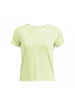 Damska koszulka do biegania Under Armour UA Launch Shortsleeve - zielona ze sklepu Sportstylestory.com w kategorii Bluzki damskie - zdjęcie 177893506