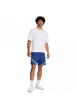 Męskie spodenki treningowe Under Armour UA Vanish Woven 6in Grph Sts - niebieskie ze sklepu Sportstylestory.com w kategorii Spodenki męskie - zdjęcie 177893788