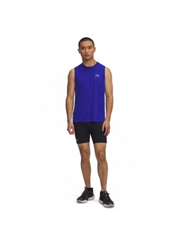 Męskie spodenki do biegania Under Armour UA Trail Lauch Pro Half TGT - czarne ze sklepu Sportstylestory.com w kategorii Spodenki męskie - zdjęcie 177894758