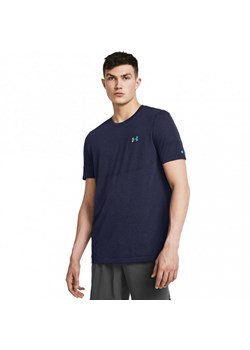 Męska koszulka treningowa Under Armour UA Vanish Elite Seamless SS - granatowa ze sklepu Sportstylestory.com w kategorii T-shirty męskie - zdjęcie 177894895