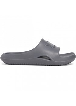 Damskie klapki Under Armour UA W Locker V SL - szare ze sklepu Sportstylestory.com w kategorii Klapki damskie - zdjęcie 177895837