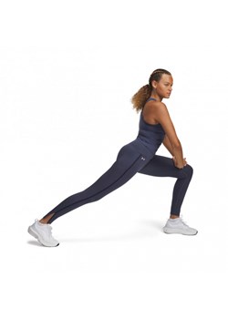 Damskie legginsy treningowe Under Armour Motion Piped Legging - szare ze sklepu Sportstylestory.com w kategorii Spodnie damskie - zdjęcie 177895895