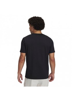 Męski t-shirt z nadrukiem Under Armour UA M 60/40s Hoops SS - czarny ze sklepu Sportstylestory.com w kategorii T-shirty męskie - zdjęcie 177895979