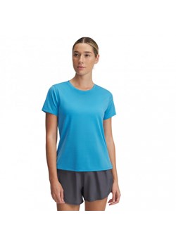 Damska koszulka do biegania Under Armour UA Launch Shortsleeve - niebieska ze sklepu Sportstylestory.com w kategorii Bluzki damskie - zdjęcie 177895997