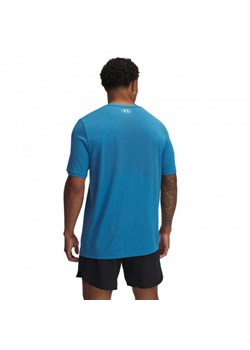Męska koszulka treningowa Under Armour UA Vanish Seamless SS - niebieska ze sklepu Sportstylestory.com w kategorii T-shirty męskie - zdjęcie 177896006