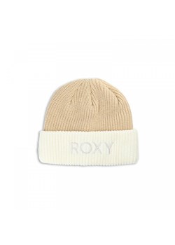 Damska czapka zimowa Roxy Freja - beżowa ze sklepu Sportstylestory.com w kategorii Czapki zimowe damskie - zdjęcie 177896125