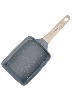 Szara prostokątna patelnia do omletów D1-C29 ze sklepu Edinos.pl w kategorii Naczynia - zdjęcie 177898869