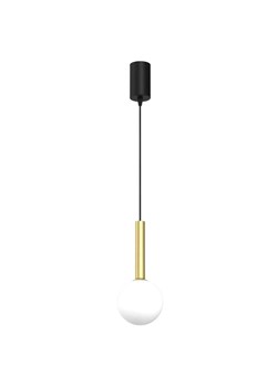 Pojedyncza czarna lampa wisząca loft P5-G68 ze sklepu Edinos.pl w kategorii Lampy wiszące - zdjęcie 177899036