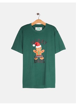GATE Bawełniana koszulka ze świątecznym nadrukiem S ze sklepu gateshop w kategorii T-shirty męskie - zdjęcie 177900226