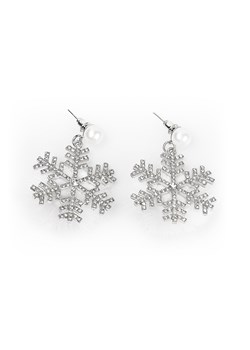 GATE Kolczyki w kształcie płatka śniegu uni ze sklepu gateshop w kategorii Kolczyki - zdjęcie 177903687