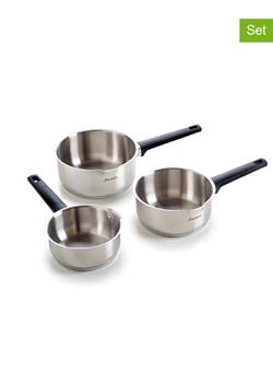 Sauter 3-częściowy zestaw w kolorze srebrnym ze sklepu Limango Polska w kategorii Garnki - zdjęcie 177907157