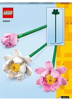 LEGO LEGO® Creator &quot;Kwiaty lotosu&quot; - 8+ ze sklepu Limango Polska w kategorii Zabawki - zdjęcie 177907347
