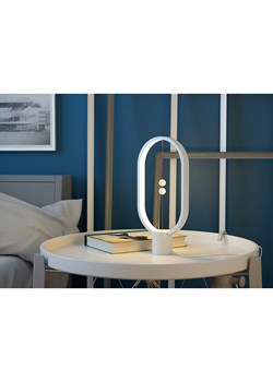 Designnest Lampa stołowa LED &quot;Heng&quot; w kolorze białym - 40 x 20 cm ze sklepu Limango Polska w kategorii Lampy stołowe - zdjęcie 177907665