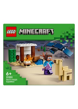 LEGO LEGO® Minecraft® 21251 "Steve's Desert Expedition" - 6+ - id: 16508100 - marki Lego - 177907929 LEGO LEGO® Minecraft® 21251 "Steve's Desert Expedition" - 6+ ze sklepu Limango Polska w kategorii Zabawki - zdjęcie 177907929
