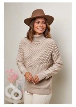 Soft Cashmere Golf w kolorze beżowym ze sklepu Limango Polska w kategorii Swetry damskie - zdjęcie 177909527